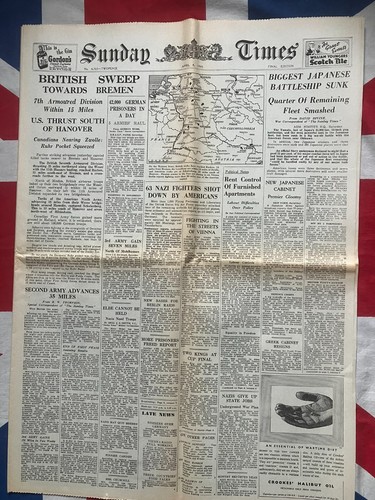 Ww2 newspaper copy - newspaper,