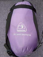 Eurohike 200 Junior Sleeping Bag with Stuff Sack 2-Season