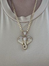 Large Iced 18ct Gold XP