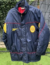 Vintage Liverpoool Jacket Reebok 1997 Bench Matchday 52” Chest Carlsberg Medium