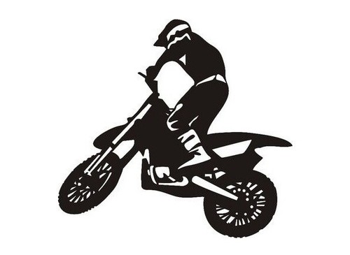 Large dirtbike camper van - 23",