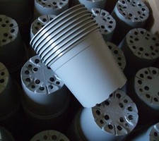 3 Litre Grey Recyclable Plant