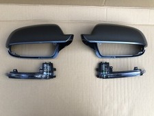 OEM Mirror Caps & LED indicators set-Audi B8/B8.5 A5/S5/A4/S4 - DAYTONA GREY