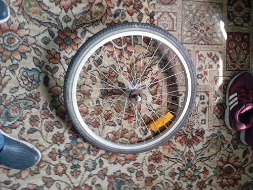 Fixie wheel rear bike fat - 24",