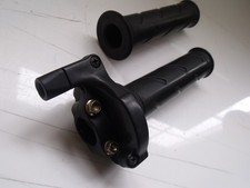 DUCATI 916 OEM THROTTLE TUBE HOUSING + GRIPS 748 996 998