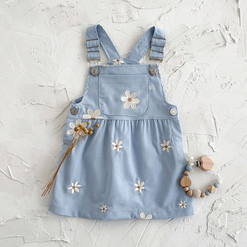 Summer baby girl blue - blue, pocket