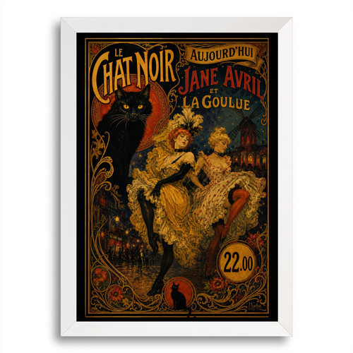 Paris cabaret art nouveau - cabaret,