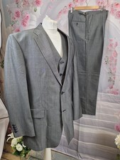 Torre Men's 3-Piece Suit Grey