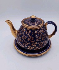 Vintage cobalt blue gold - cobalt,