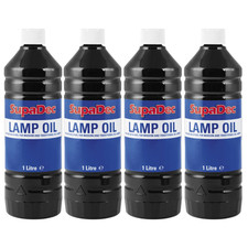 SupaDec Lamp Oil Fuel For Modern And Traditional Oil Lamps Liquid 1L - 6L