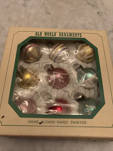 9vtg 5hand painted blown - painted,