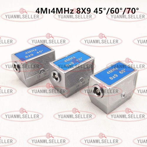 1pc 4mhz 8x9mm - 8x9mm, 45º+60º+70º