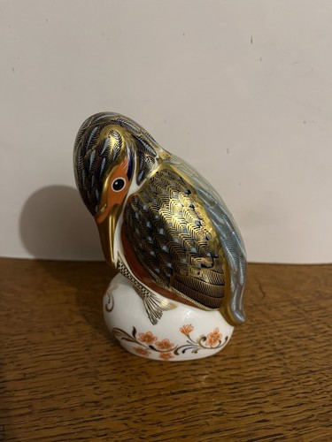 Royal crown derby - crown, paperweight