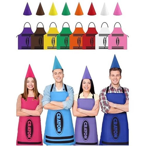 Fancy dress crayon - crayon, funny