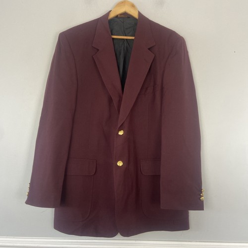 Blazer suit jacket mens 44l - blazer,