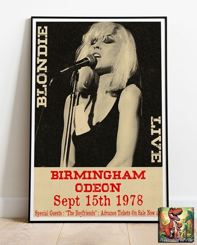 Blondie birmingham 1978 - blondie,
