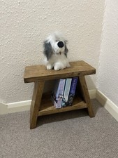 MILKING STOOL RUSTIC WOOD SCAFFOLD BOARD**