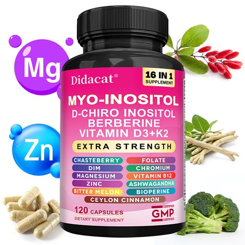 Myo inositol chiro - inositol,