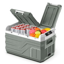ALPICOOL NLS35 20L Car Refrigerator 12V/24V Dual Zone Portable Cooler.