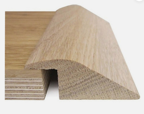 Solid oak flooring ramp - oak,