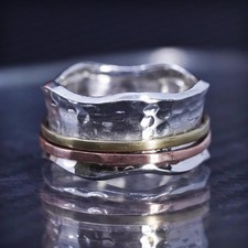 size 9.5, vintage triple tone