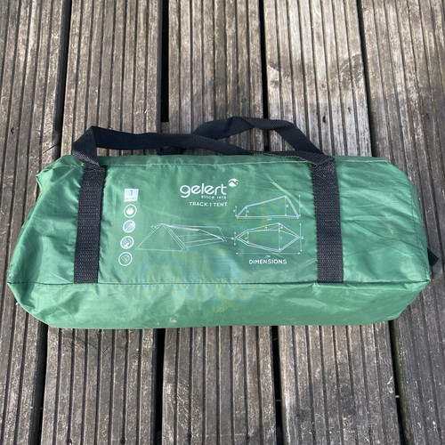 Gelert track tent green - tent,