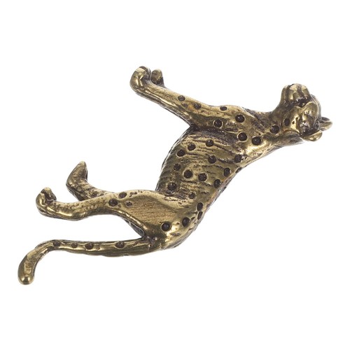 Brass cheetah decor - decor, retro