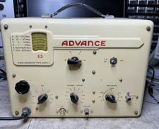 Advance Signal generator Type E Model 2 Clean And Tested Working