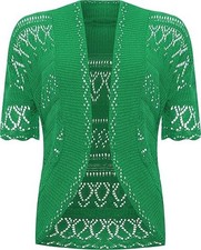 Womens Cropped Bolero Shrug