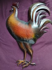 Metal Rooster Wall Decoration