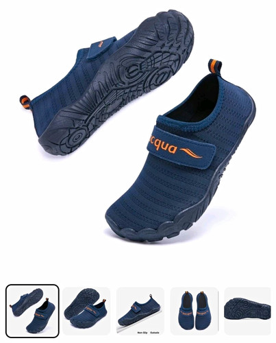 Pairs racqua navy - navy, slip-on