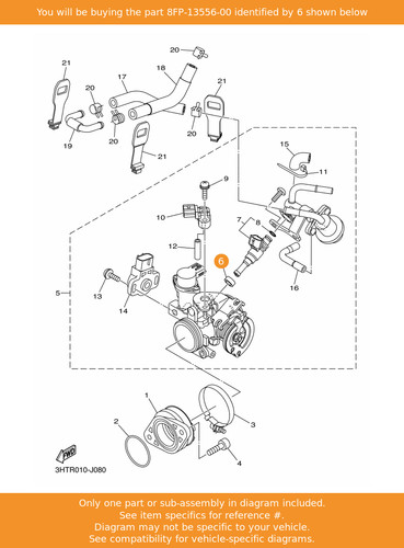 Yamaha rubber injector - yamaha, rubber,