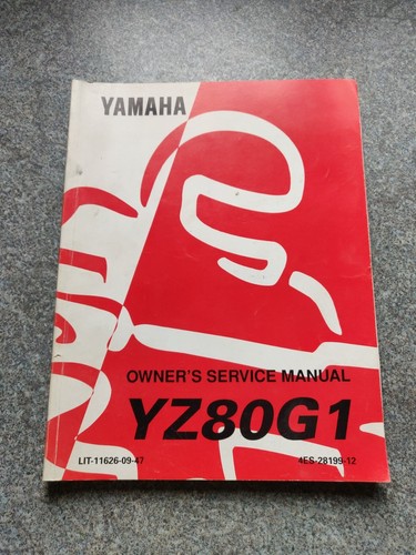 Yamaha yz80 1995 80 - yz80, g