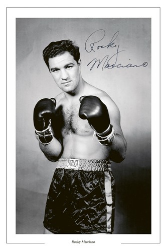 Rocky marciano signed - rocky,