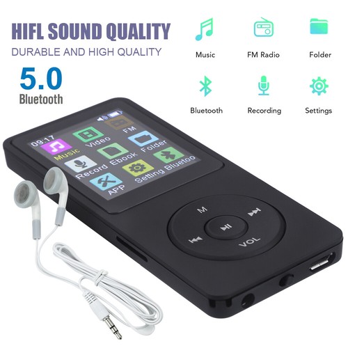 16gb mp3 player bluetooth 0 - player, 5.0