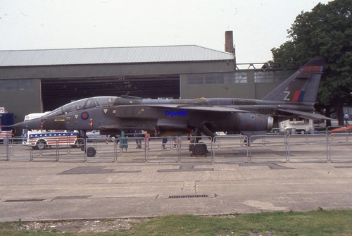 35mm aircraft slide - aircraft, jaguar