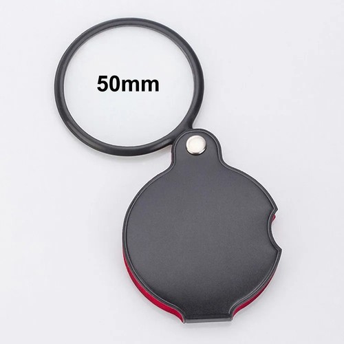 Folding magnifying glass - 8x,