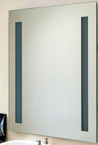 Bathroom mirror with - , shaving