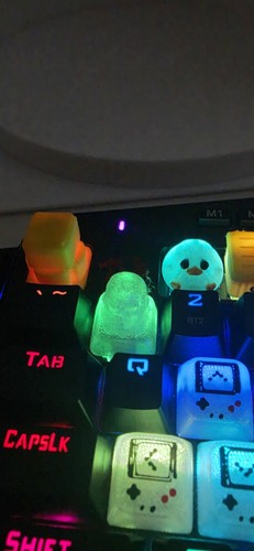 Glowing keycap dead - glowing,