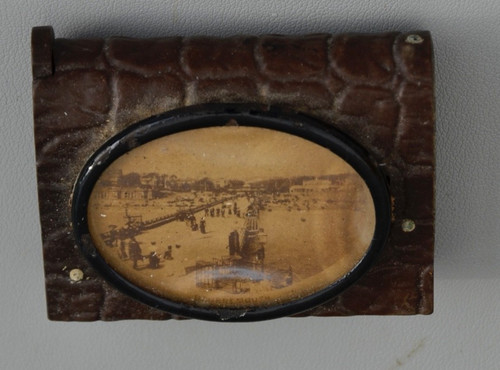 Antique bakelite vesta case - antique,