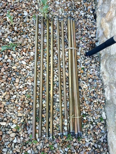 Brass stair rods antique - brass, x