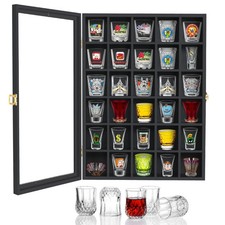 30 Shot Glass Display Case