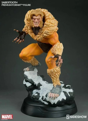Sideshow sabretooth statue - sideshow,