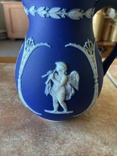 Antique Wedgwood Jasperware pitcher, by Josiah Antique Wedgwood 1770s.