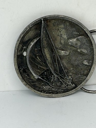 Belt buckle sailing sea - belt,