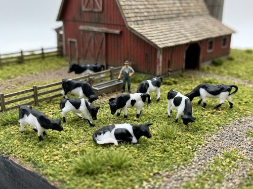 Scale model cows - model,