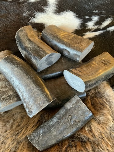 Buffalo horn knife handle - buffalo,