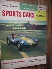 Sports Cars Illustrated Feb