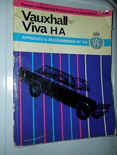VAUXHALL VIVA HA RAC MANUAL