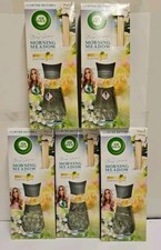 Airwick Scented Oil Reed Diffuser jasmine & green apple morning meadow x5